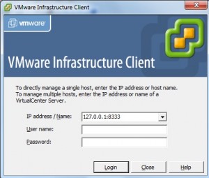 VMware Infrastructure Client